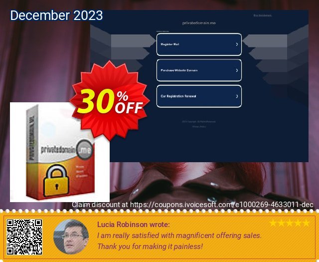 Privatedomain.me - Basic Subscription Package (2 years) terpisah dr yg lain promo Screenshot