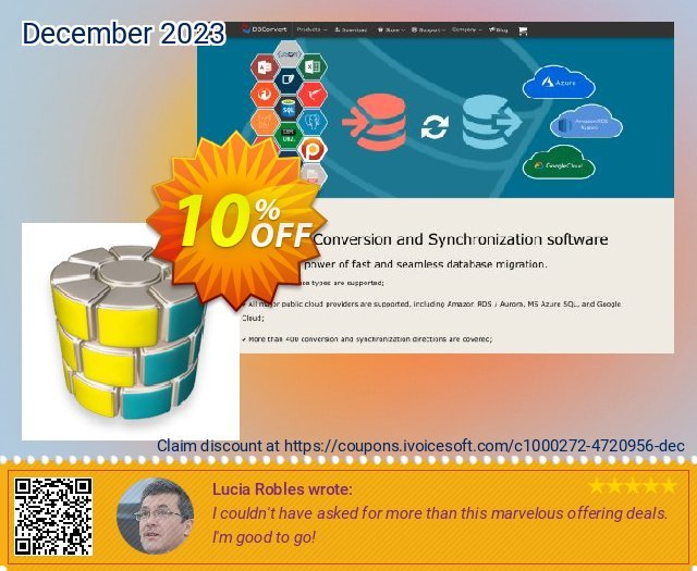DBSync for Firebird and MySQL discount 10% OFF, 2024 April Fools' Day discounts. DBSync for Firebird and MySQL imposing promotions code 2024