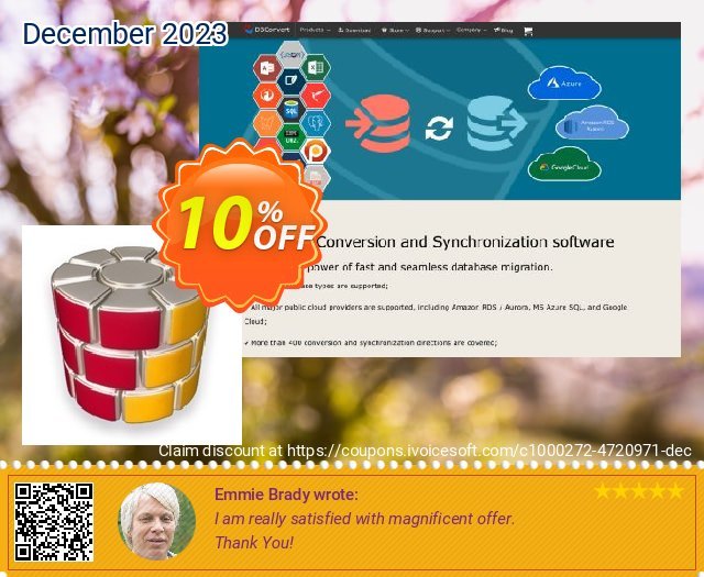 DBSync for Oracle and MSSQL discount 10% OFF, 2024 April Fools' Day offering sales. DBSync for Oracle and MSSQL hottest sales code 2024