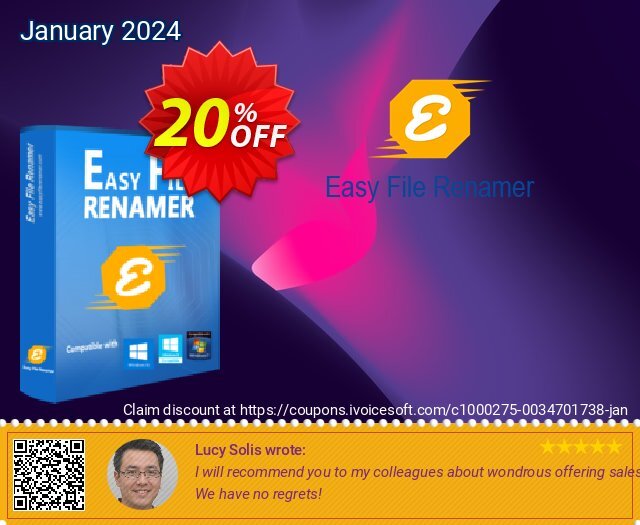 Easy File Renamer Family Pack (Lifetime) 令人惊奇的 产品销售 软件截图