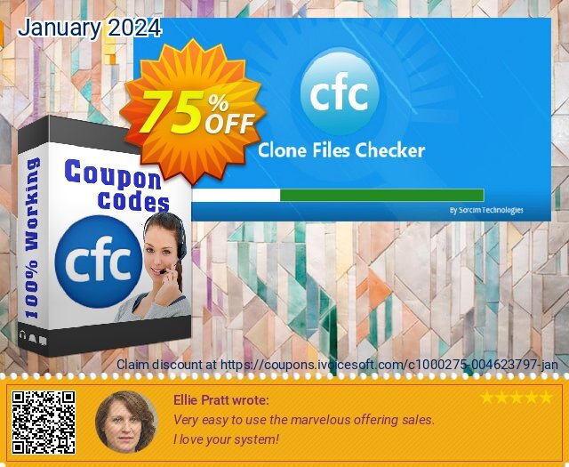 SORCIM Clone Files Checker (Lifelong-Plan) erstaunlich Verkaufsförderung Bildschirmfoto