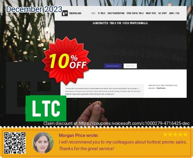 LTC Convert fantastisch Verkaufsförderung Bildschirmfoto