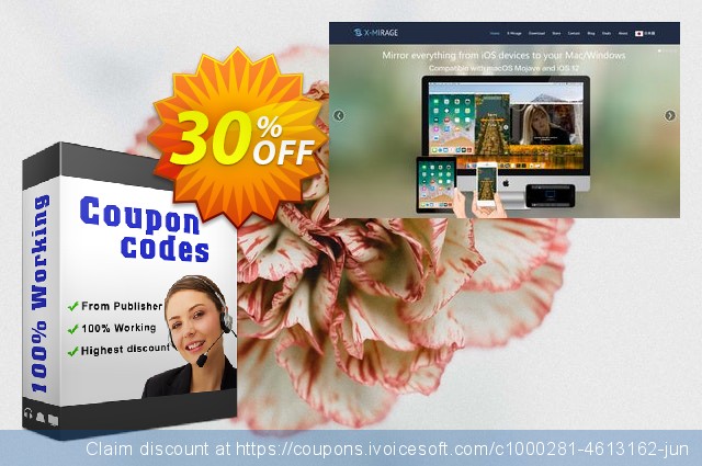 X-Mirage (for Mac) discount 30% OFF, 2024 Easter Day offering sales. X-Mirage Wondrous promotions code 2024