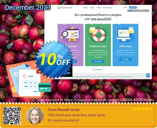 Redmine Invoices plugin toll Promotionsangebot Bildschirmfoto