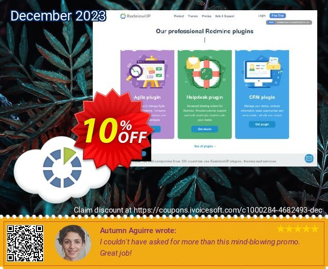Redmine Cloud - Monthly/Annual Subscription discount 10% OFF, 2024 Resurrection Sunday sales. Redmine Cloud - Monthly/Annual Subscription Staggering sales code 2024