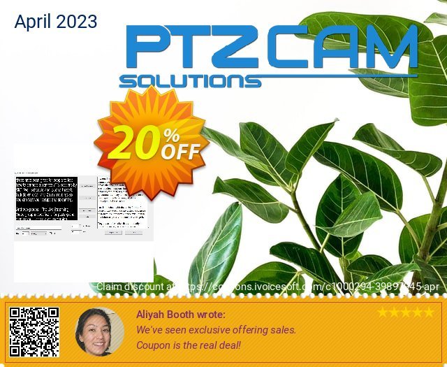 PTZCam NDI Teleprompter discount 20% OFF, 2024 Mother's Day discounts. PTZCam NDI Teleprompter Dreaded discounts code 2024
