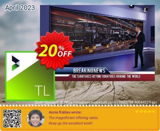Titler Live Broadcast khusus diskon Screenshot
