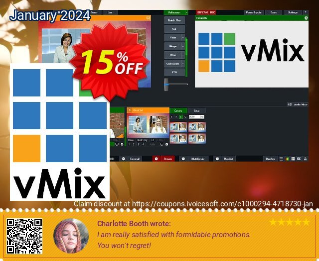 vMix HD großartig Verkaufsförderung Bildschirmfoto