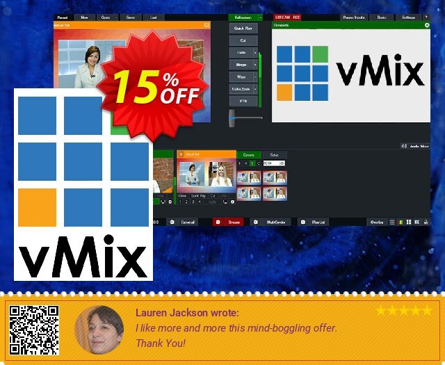 vMix HD discount 15% OFF, 2024 World Heritage Day offer. 10% OFF vMix HD, verified