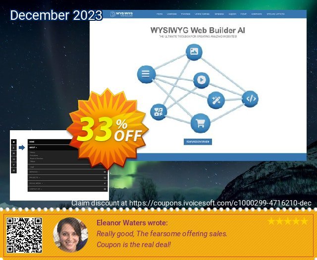Responsive Sidebar Menu Extension for WYSIWYG Web Builder 美妙的 产品销售 软件截图