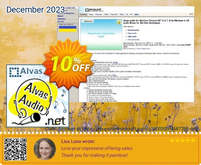 Alvas.Audio Lifetime Team License discount 10% OFF, 2022 New Year offering sales. Alvas.Audio Lifetime Team License staggering promo code 2022