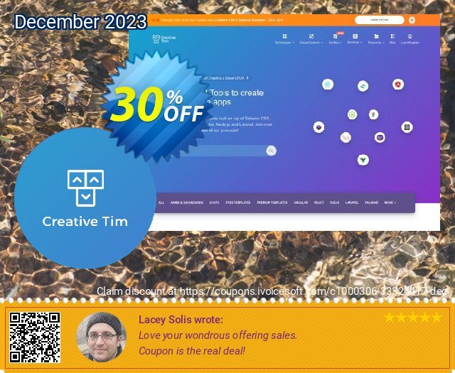 CreativeTim Winter Big Bundle toll Verkaufsförderung Bildschirmfoto