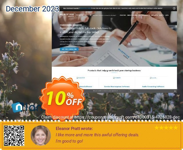 Nlance discount 10% OFF, 2022 Selfie Day sales. Nlance marvelous discounts code 2022