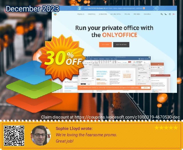 ONLYOFFICE Cloud Edition Monthly (50 users) 激动的 产品销售 软件截图