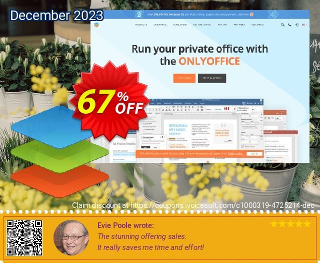 ONLYOFFICE Cloud Edition 3 years (5 users) discount 67% OFF, 2024 Spring offer. 64% OFF ONLYOFFICE Cloud Edition 3 years (5 users), verified