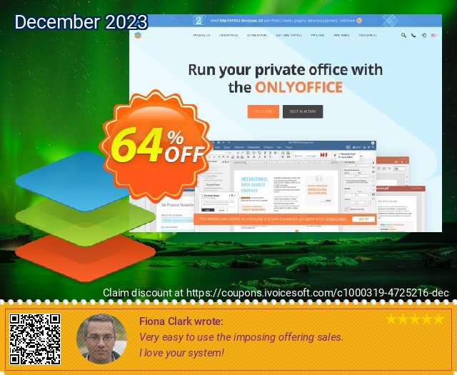 ONLYOFFICE Cloud Edition 3 years (10 users) mengagetkan penawaran diskon Screenshot