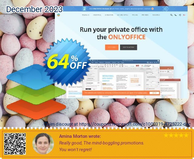 ONLYOFFICE Cloud Edition 3 years (50 users) 令人震惊的 销售 软件截图