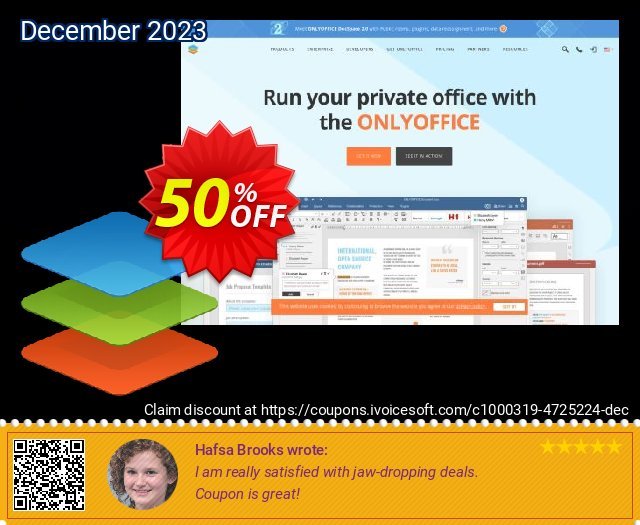 ONLYOFFICE Cloud Edition 3 years (100 users) 惊人的 折扣 软件截图