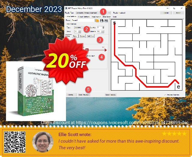 Puzzle Maker Pro - Geometric Mazes 2D 令人吃惊的 优惠 软件截图