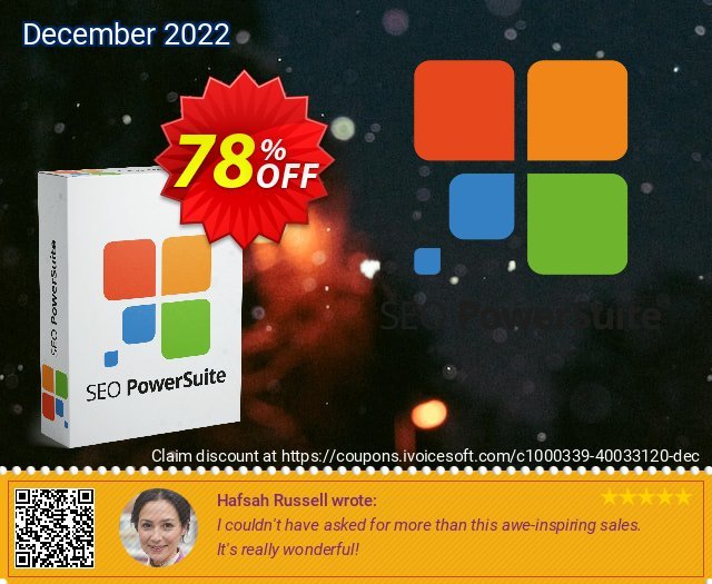 SEO PowerSuite Professional (2 Years) 令人惊奇的 销售折让 软件截图
