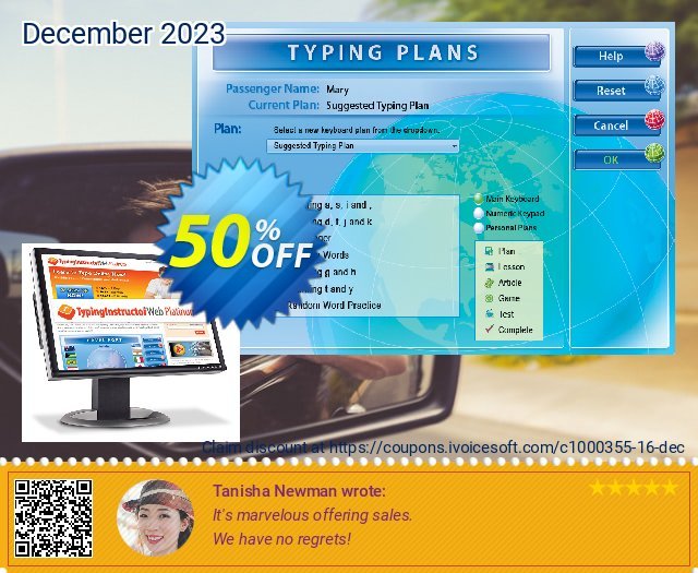 TypingInstructor Web Platinum (Quarterly Subscription) discount 50% OFF, 2024 Mother Day offering deals. 30% OFF TypingInstructor Web Platinum (Quarterly Subscription), verified