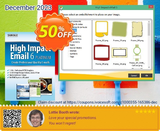 High Impact Email 6 Platinum unik penawaran promosi Screenshot