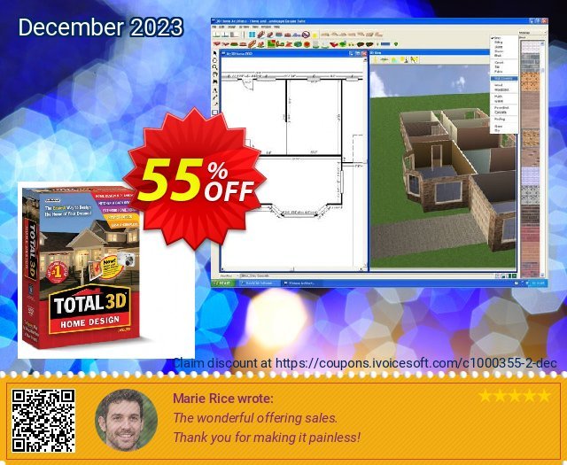 Total 3D Home Design Deluxe mengherankan penawaran deals Screenshot