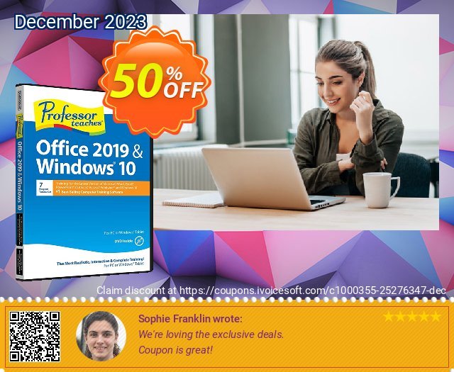 Professor Teaches Office 2019 & Windows 10 Tutorial Set 대단하다  프로모션  스크린 샷