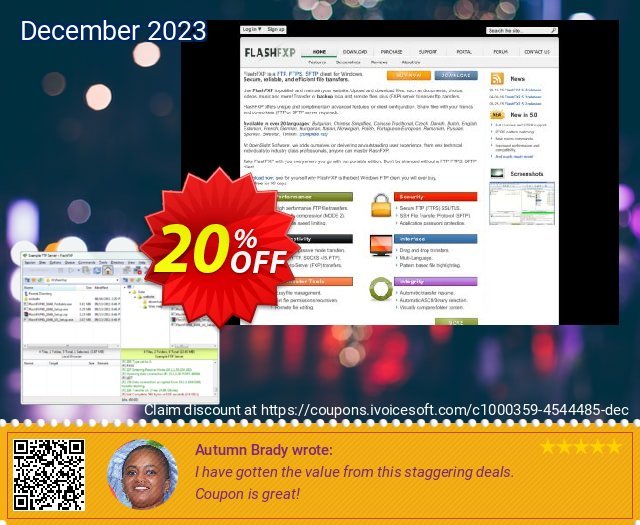 FlashFXP (Business License) megah promosi Screenshot