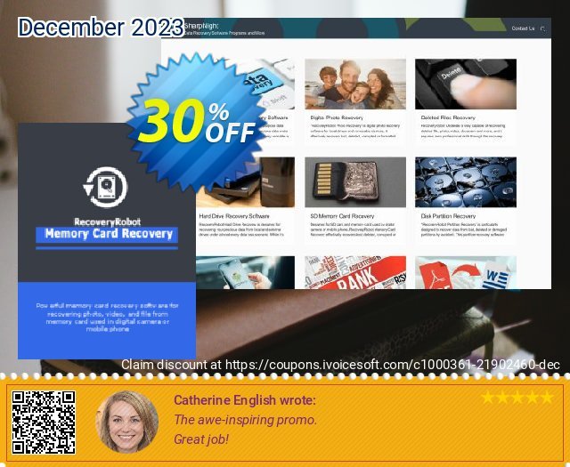 RecoveryRobot Memory Card Recovery [Home] fantastisch Verkaufsförderung Bildschirmfoto