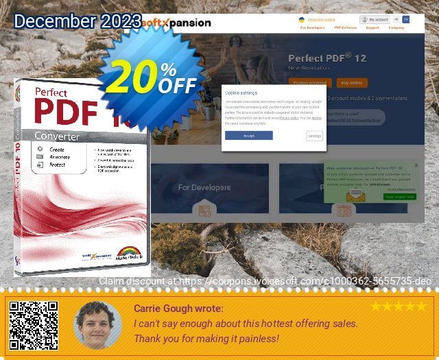 Perfect PDF 10 Converter (Family License) discount 20% OFF, 2022 Mother's Day discounts. Affiliate Promotion