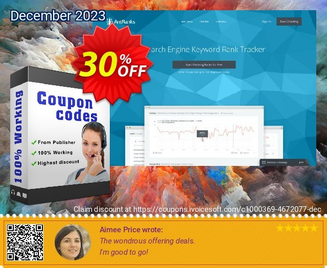 AntRanks (Advanced Plan 2016 subscription) discount 30% OFF, 2024 Easter Day discounts. AntRanks (Advanced Plan 2016 subscription) amazing offer code 2024