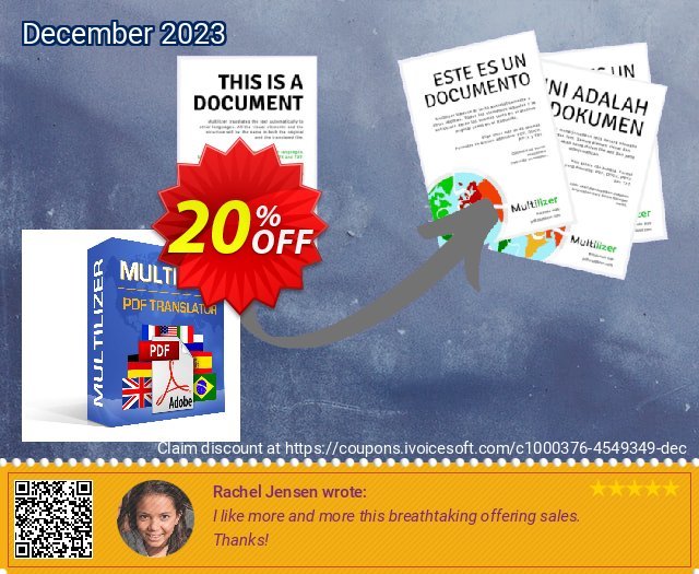 Multilizer PDF Translator Standard (русский) gemilang deals Screenshot