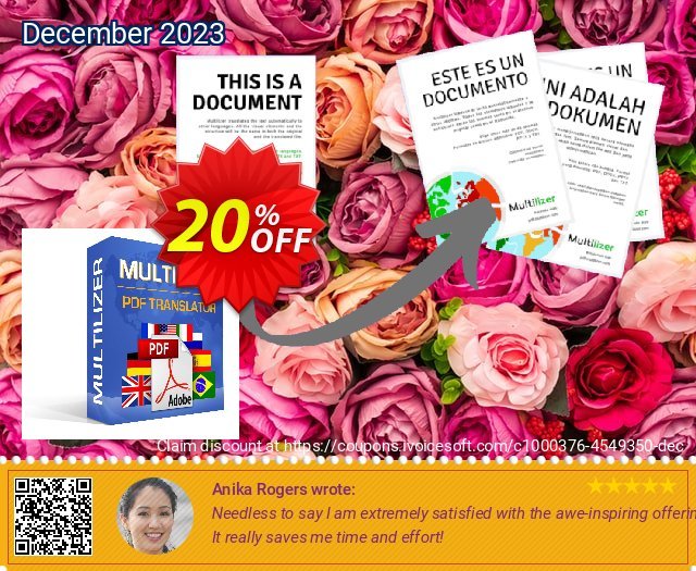Multilizer PDF Translator Standard (український) discount 20% OFF, 2022 Happy New Year promotions. Multilizer PDF Translator Standard (український) stunning promotions code 2022