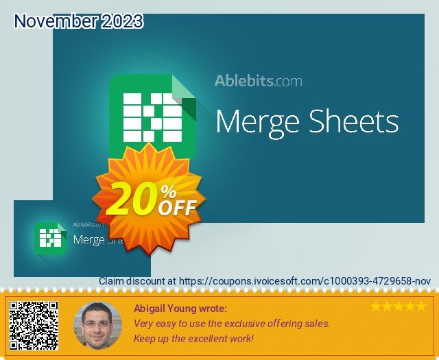 Merge Sheets add-on for Google Sheets, Lifetime subscription discount 20% OFF, 2024 Int' Nurses Day offering sales. Merge Sheets add-on for Google Sheets, Lifetime subscription awful deals code 2024