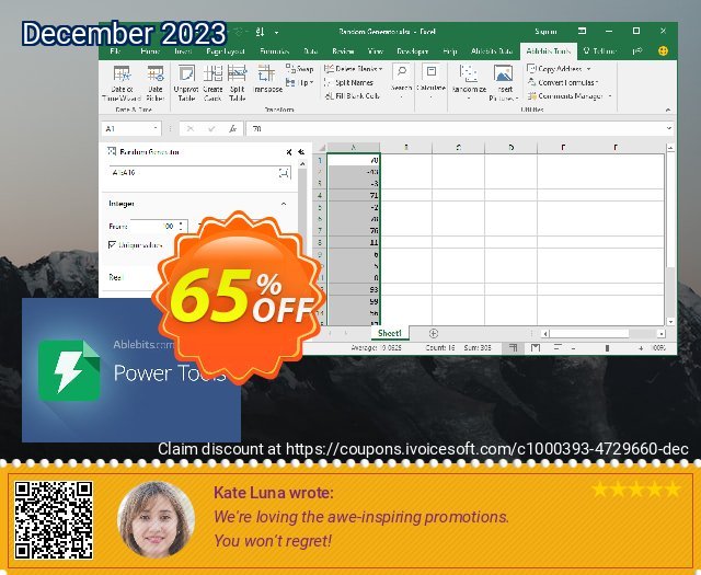 Random Generator for Google Sheets, Lifetime subscription discount 65% OFF, 2024 World Heritage Day offering sales. Random Generator for Google Sheets, Lifetime subscription amazing discount code 2024