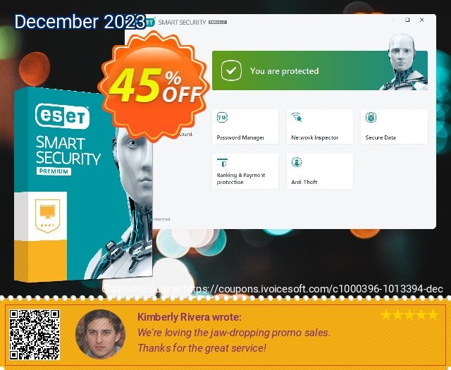 ESET Smart Security -  2 Years 3 Devices großartig Beförderung Bildschirmfoto