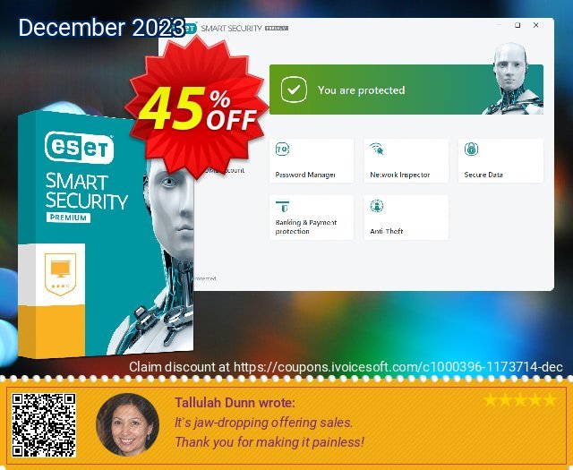 ESET Smart Security -  2 Years 2 Devices aufregende Ermäßigung Bildschirmfoto