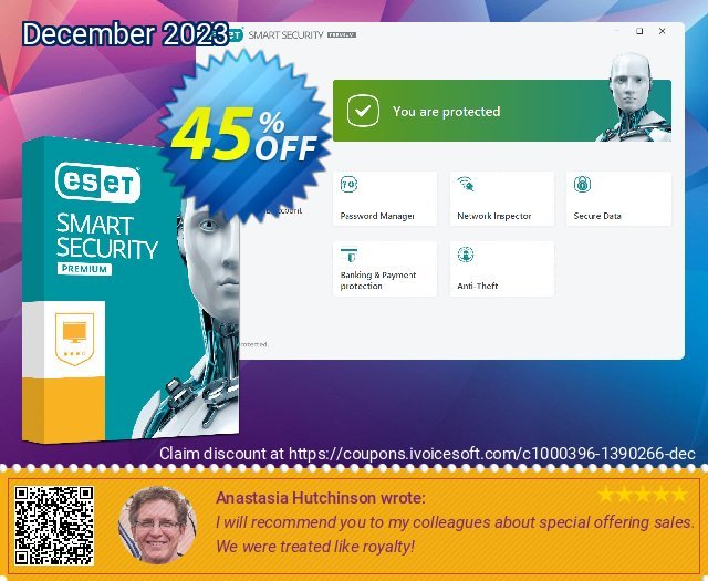 ESET Smart Security -  2 Years 1 Device verblüffend Förderung Bildschirmfoto