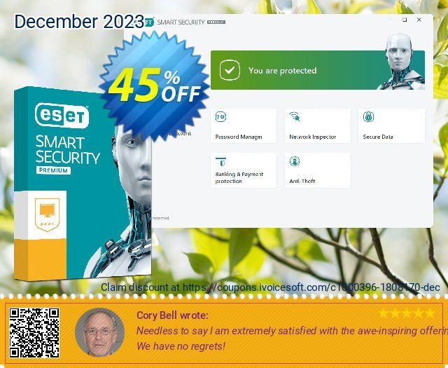 ESET Smart Security - Renew 1 Year 3 Devices teristimewa penawaran waktu Screenshot