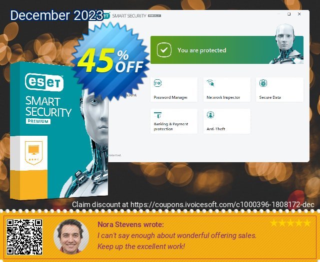 ESET Smart Security - Renew 1 Year 4 Devices wunderbar Ausverkauf Bildschirmfoto