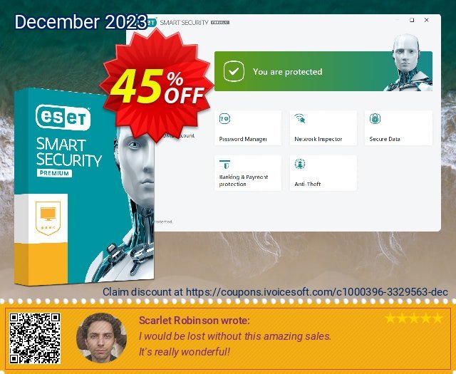 ESET Smart Security -  2 Years 4 Devices teristimewa penawaran sales Screenshot