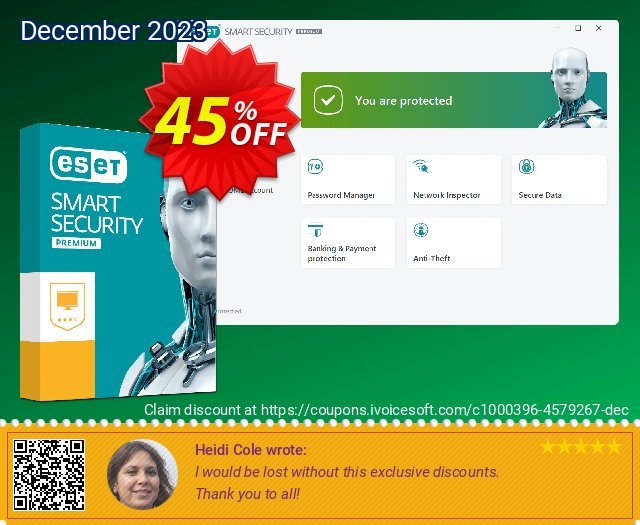 ESET Smart Security - Renew 3 Years 4 Devices megah sales Screenshot