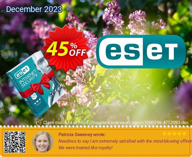 ESET Internet Security -  1 Year 1 Device exklusiv Preisnachlässe Bildschirmfoto