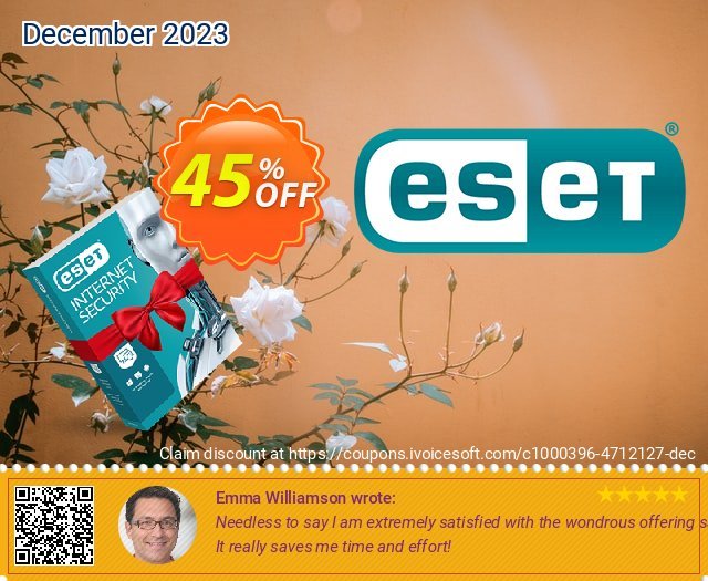 ESET Internet Security -  2 Years 1 Device ausschließenden Preisnachlässe Bildschirmfoto