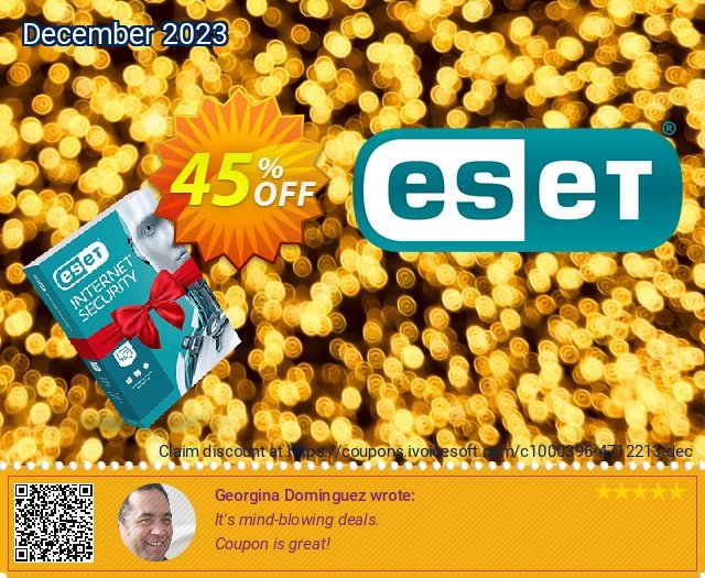 ESET Internet Security - Renew 1 Year 4 Devices 令人印象深刻的 优惠码 软件截图