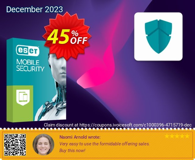 ESET Mobile Security - Renew 2 Years 1 Device klasse Ermäßigung Bildschirmfoto