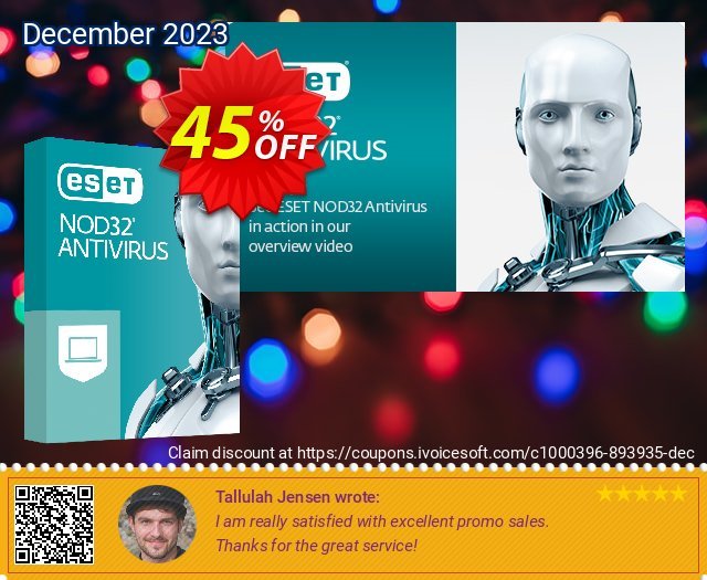 ESET NOD32 Antivirus - Renew 1 Year 2 Devices faszinierende Promotionsangebot Bildschirmfoto