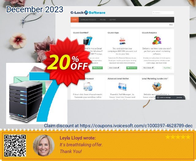 G-Lock EasyMail7 discount 20% OFF, 2022 World UFO Day offering sales. G-Lock EasyMail7 Imposing sales code 2022