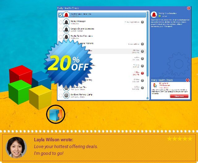 Advanced Uninstaller PRO - Daily Health Check Plus (30 days) luar biasa voucher promo Screenshot